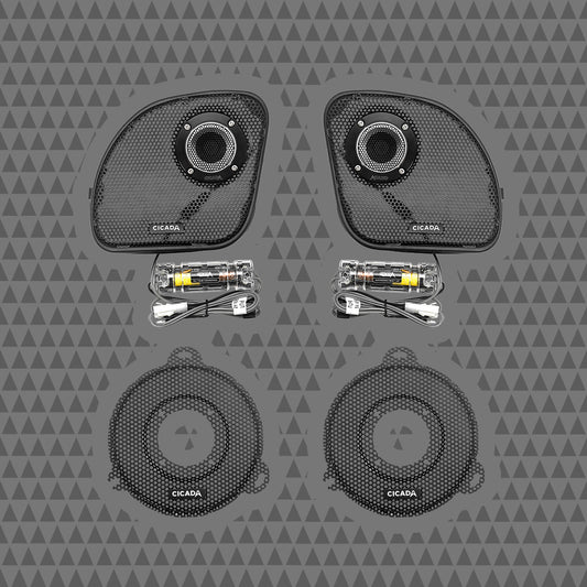 6.5-INCH MID-BASS COMPONENT SPEAKERS KIT – 2Ω