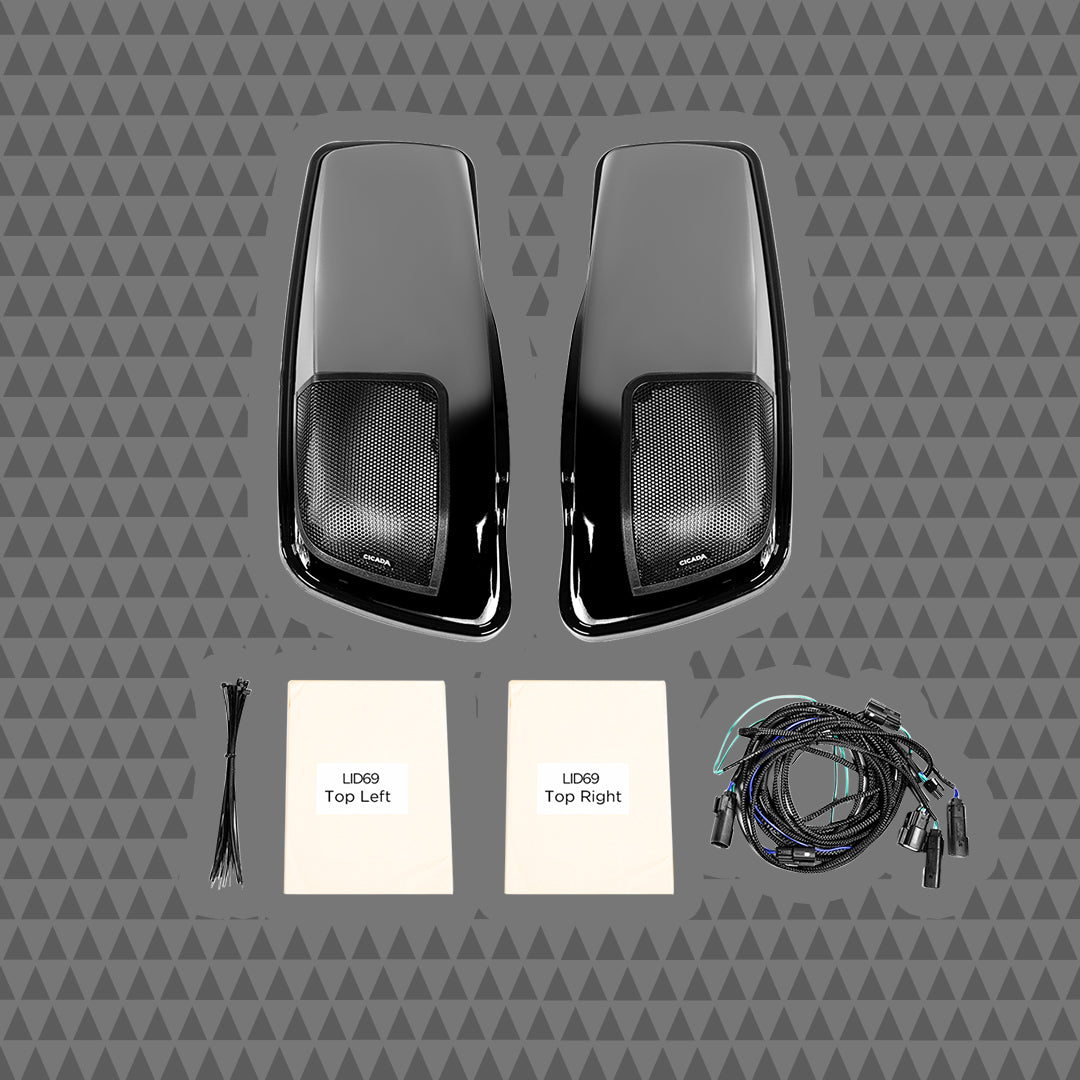 2014-2023 H-D® 6X9-INCH SADDLEBAG LID KIT