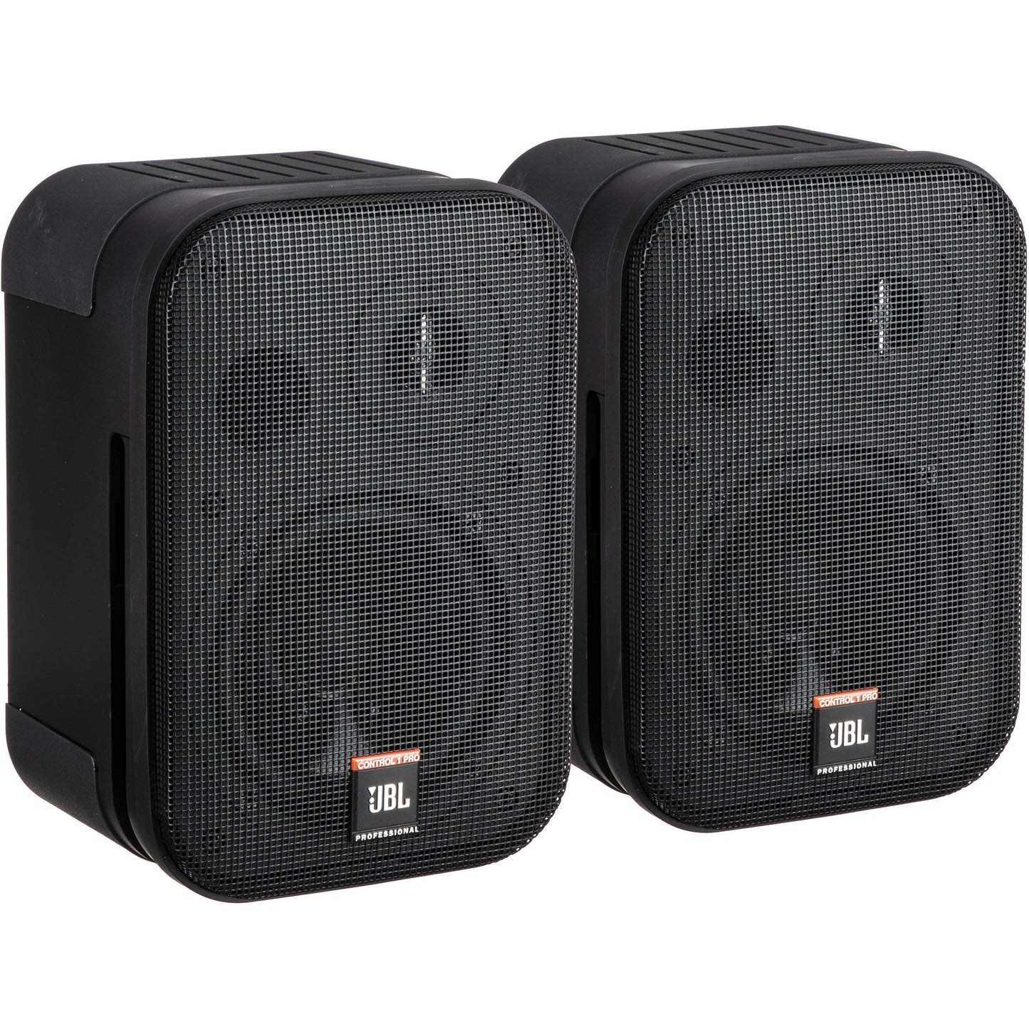 JBL Control 1 Pro - 5\" Two-Way Professional Compact Loudspeaker (Pair, Black)