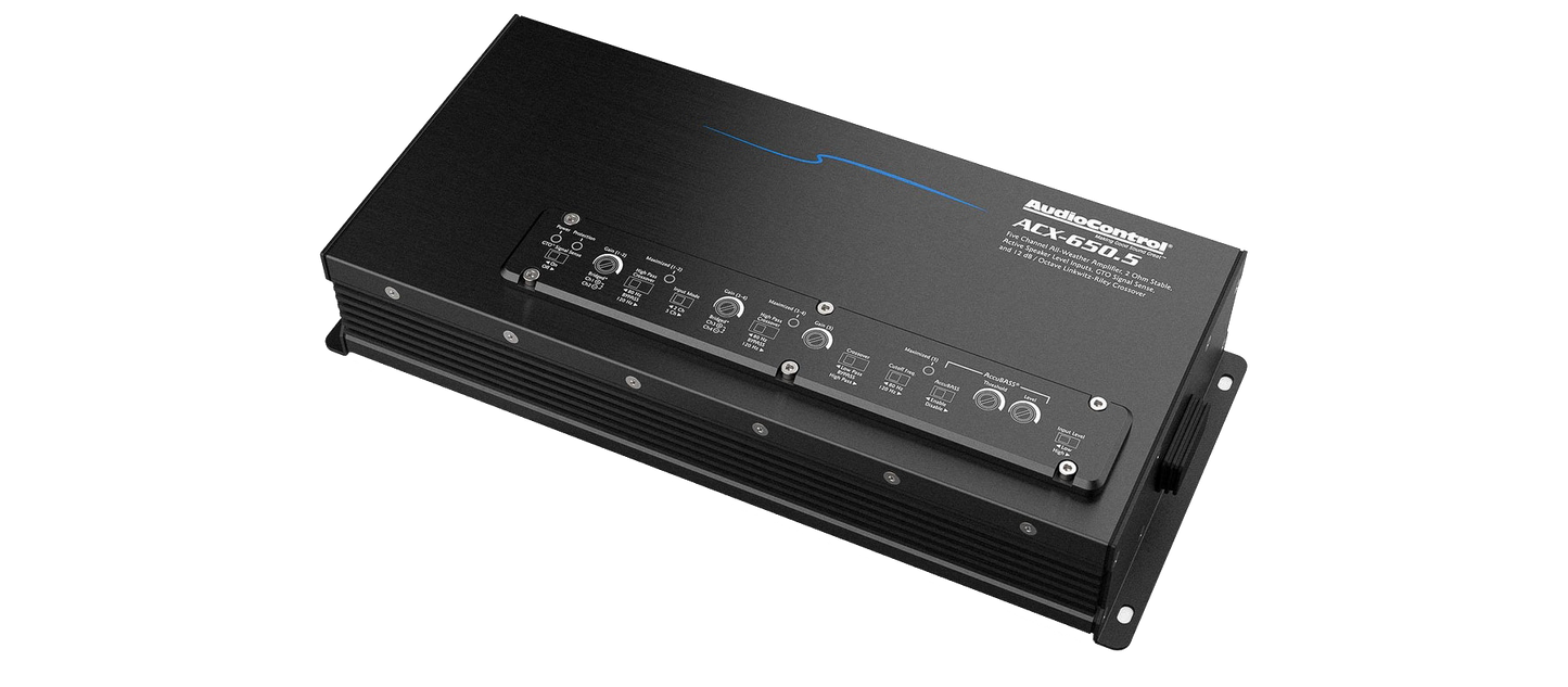 ACX-650.5 All-Weather 5-Channel Amplifier, 650W RMS