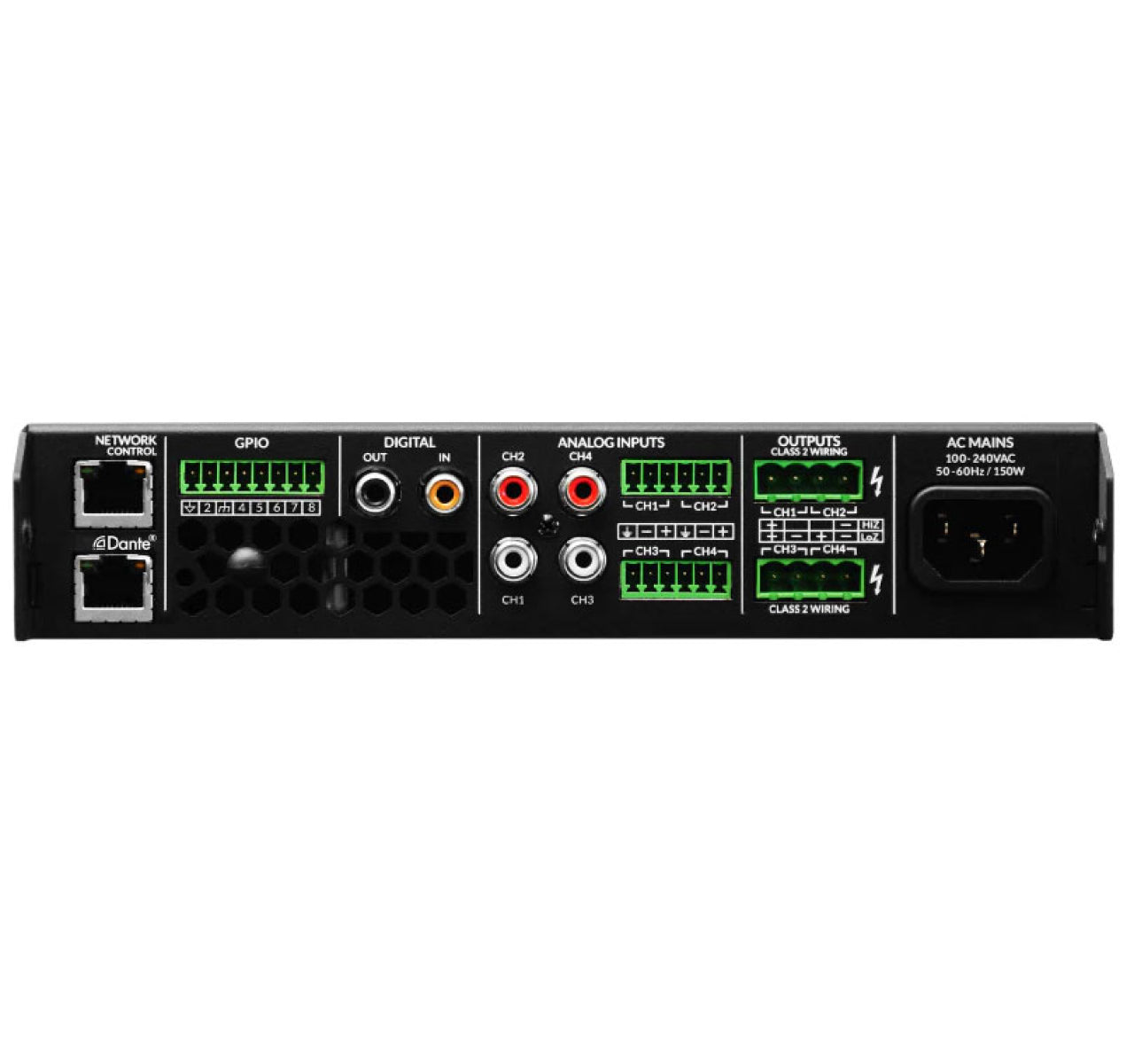 Blaze PowerZone Connect 504D 4.0 Channel Amplifier in Black