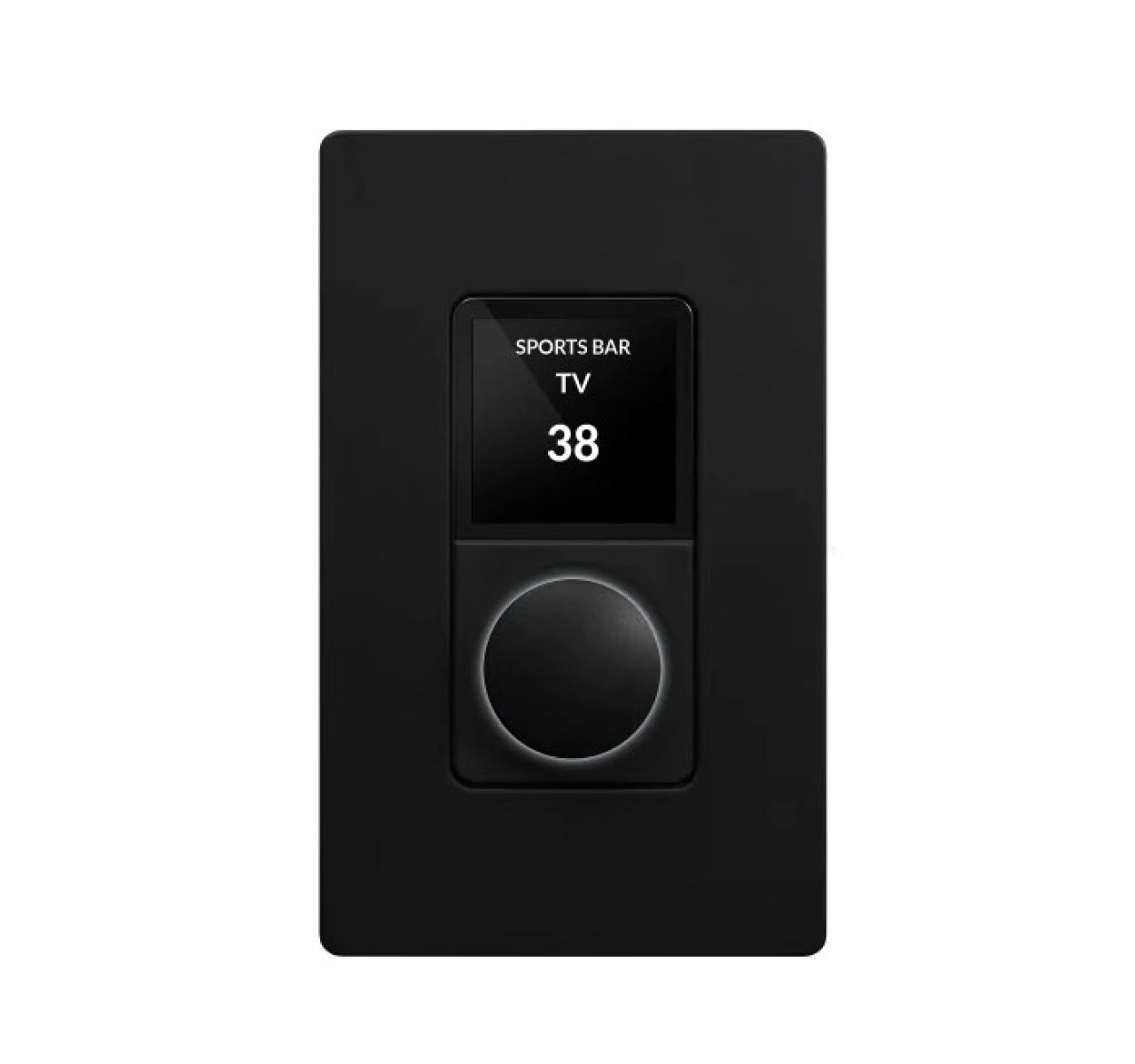 Sonance Wall-S1 Single Zone PoE-Powered Wall-Controller in Black