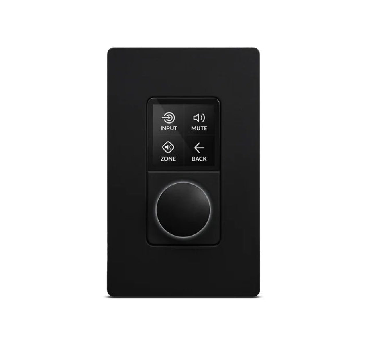 Blaze Wall-M Multi-Zone PoE-Powered Wall-Controller in Black