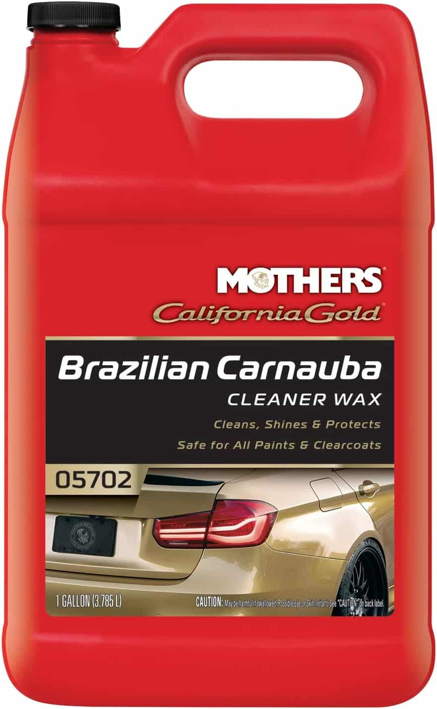 Mothers CALIFORNIA GOLD BRAZILIAN CARNAUBA CLEANER WAX 4/1GAL 05702