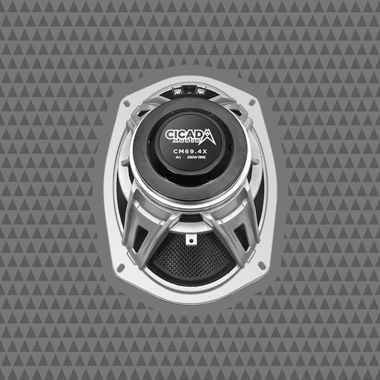 6X9-INCH MID-BASS COMPONENT SPEAKERS – 4Ω