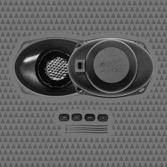 6X9-INCH MID-BASS COMPONENT SPEAKER KIT – 4Ω