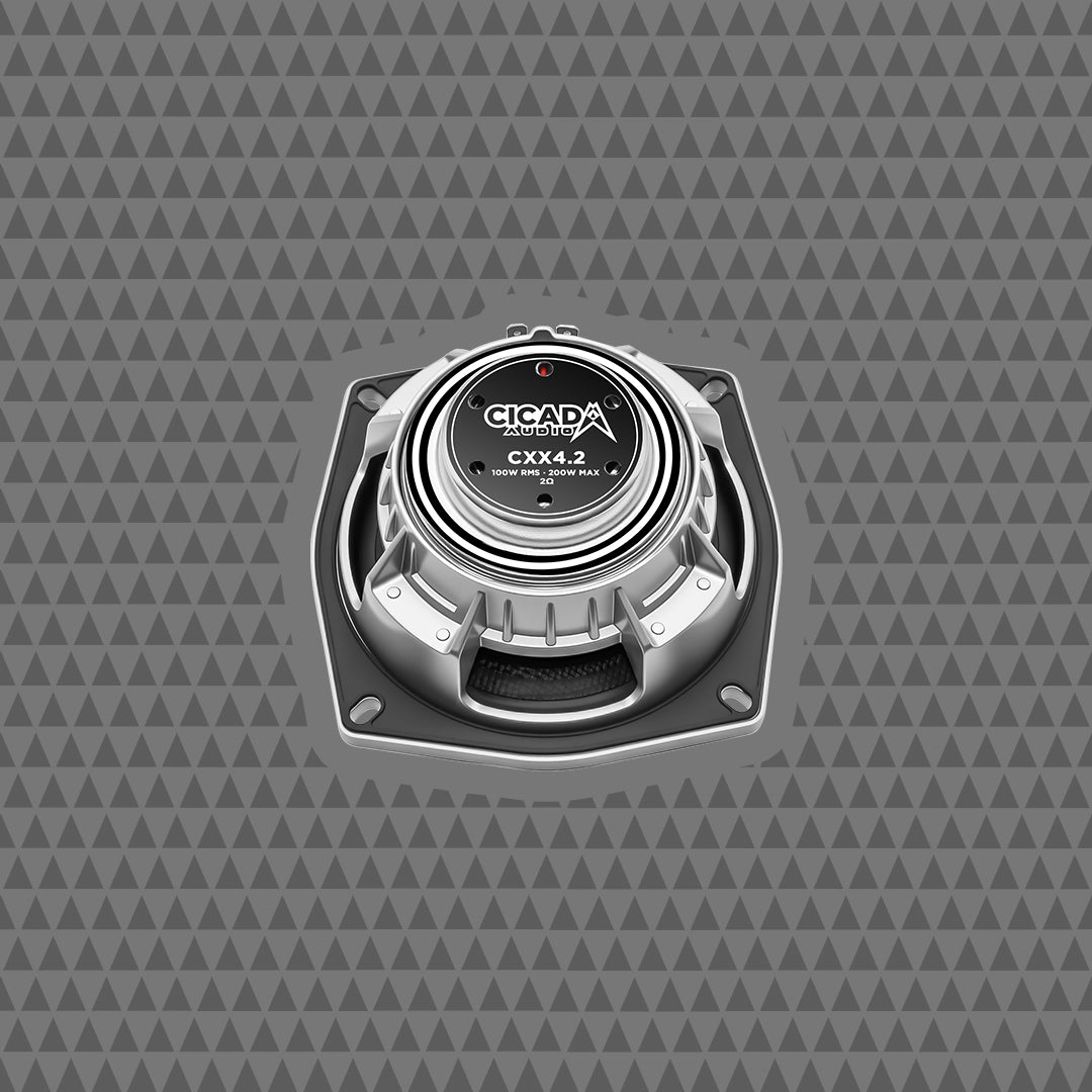 4-INCH PRO COAXIAL SPEAKERS – 2Ω – PAIR