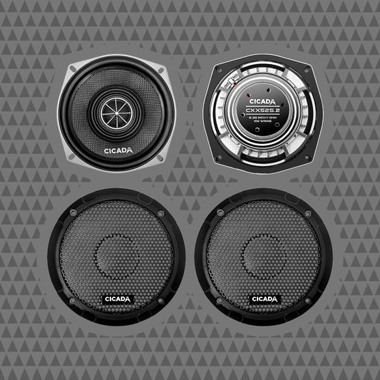 5.25-INCH PRO COAXIAL SPEAKERS – 2Ω