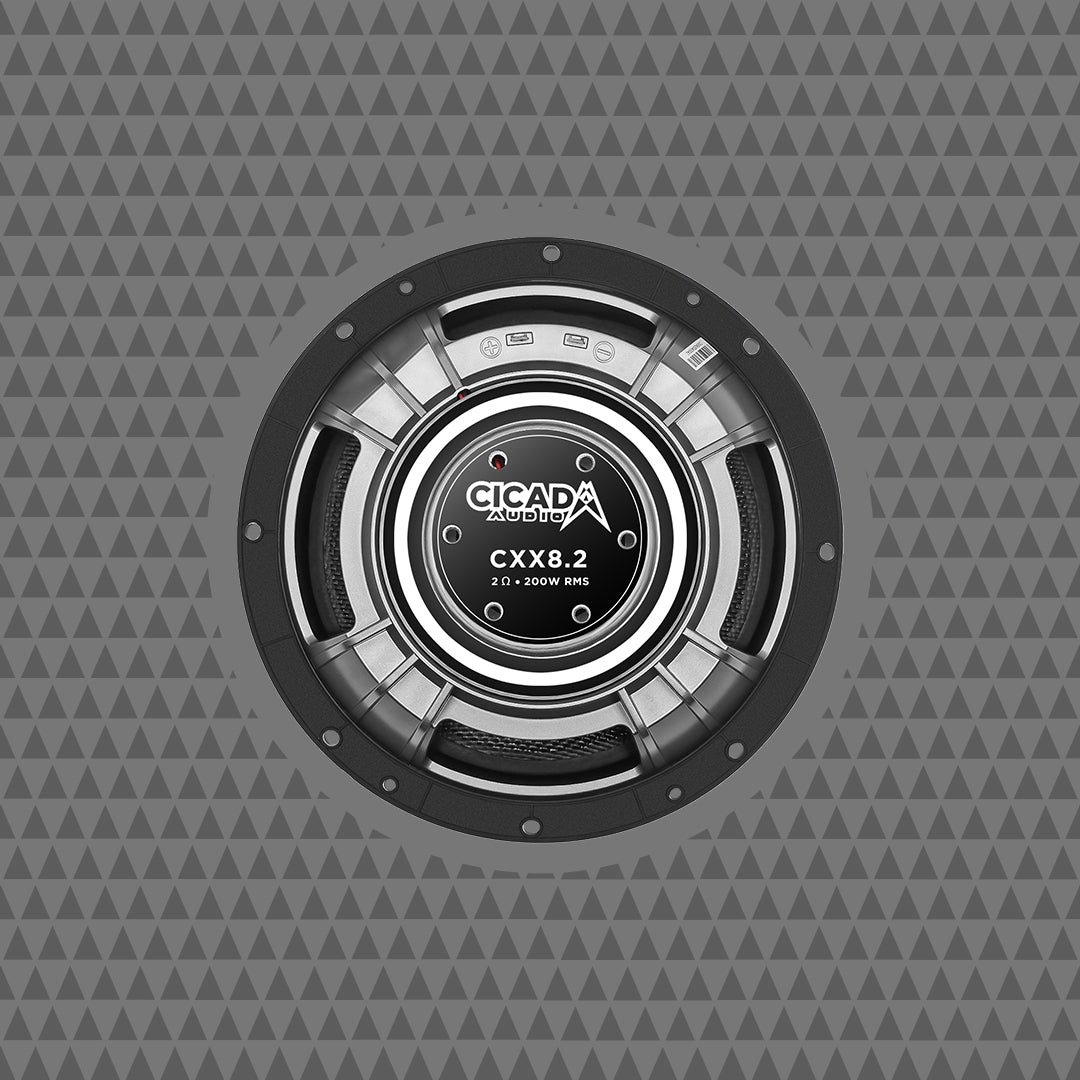 8-INCH PRO COAXIAL SPEAKERS – 2Ω