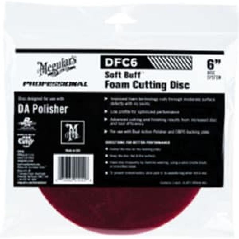 Meguiar's DA Foam Cutting Disc 6″ MEGDFC6
