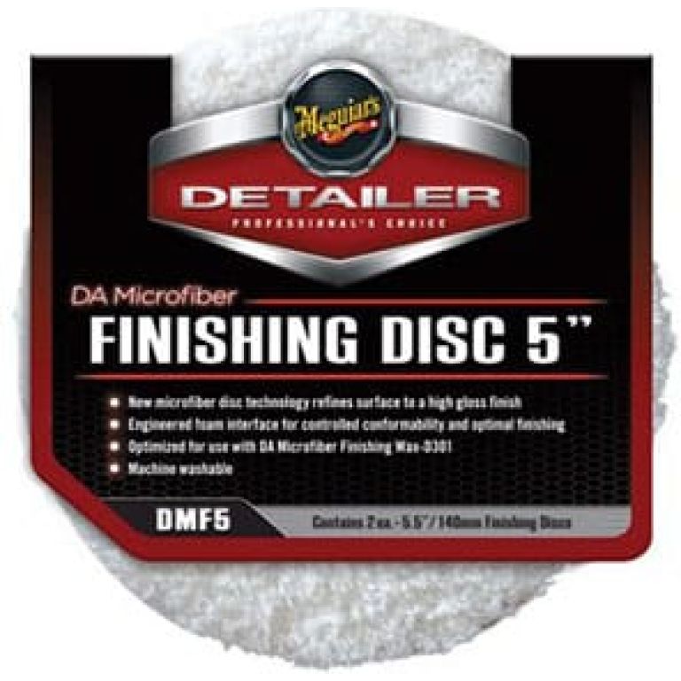 Meguiar's DA Microfiber Finishing Disc 5″ (2-Pack) MEGDMF5