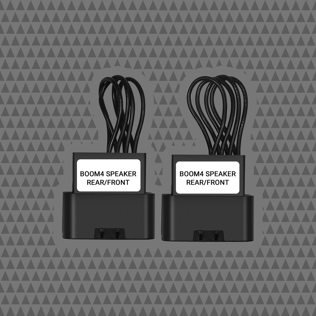 2014+ H-D® CVO REAR SADDLEBAG AMP BY-PASS PLUGS – SET