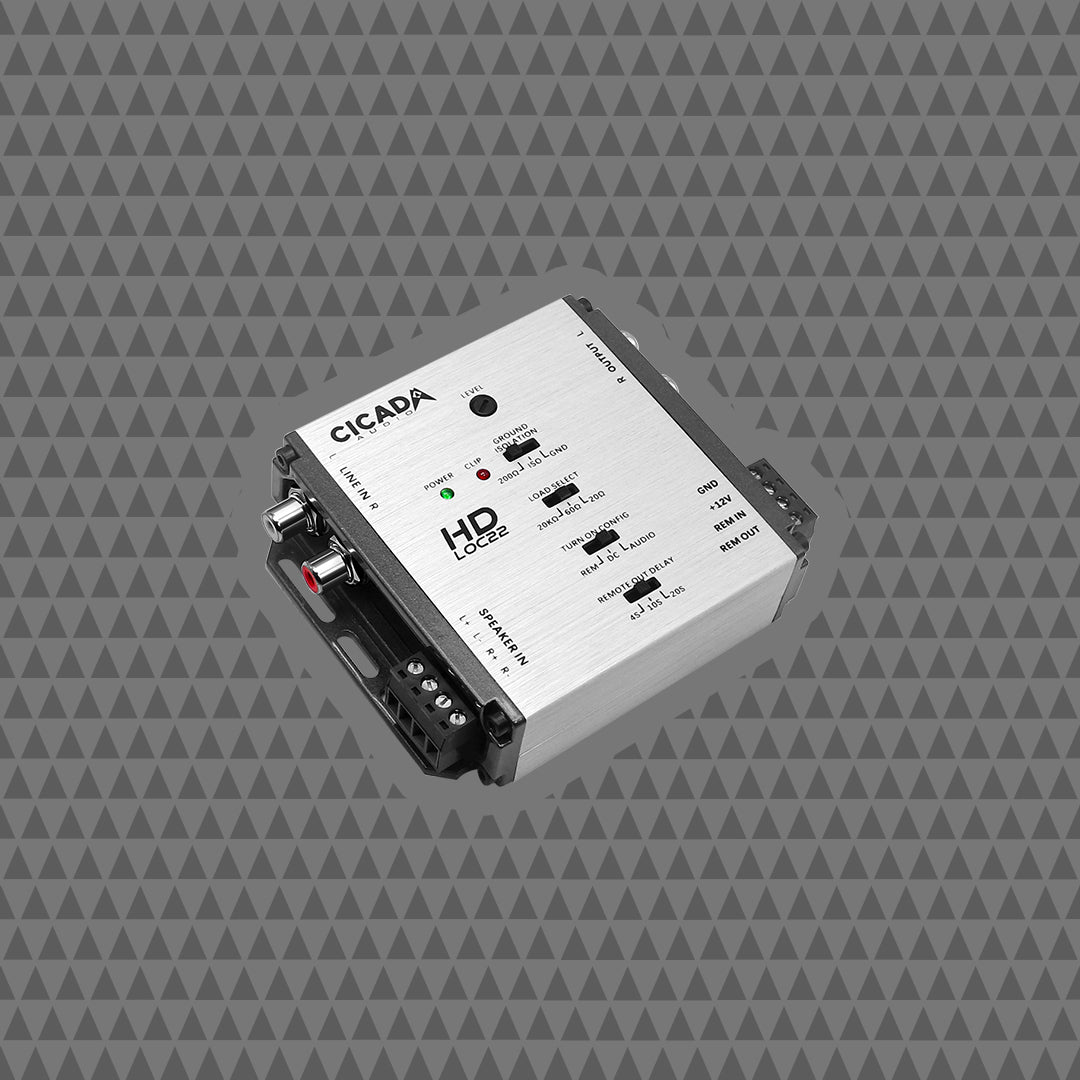 HDLOC-MAX2 HIGH OUTPUT 2 CHANNEL LINE OUTPUT CONVERTER
