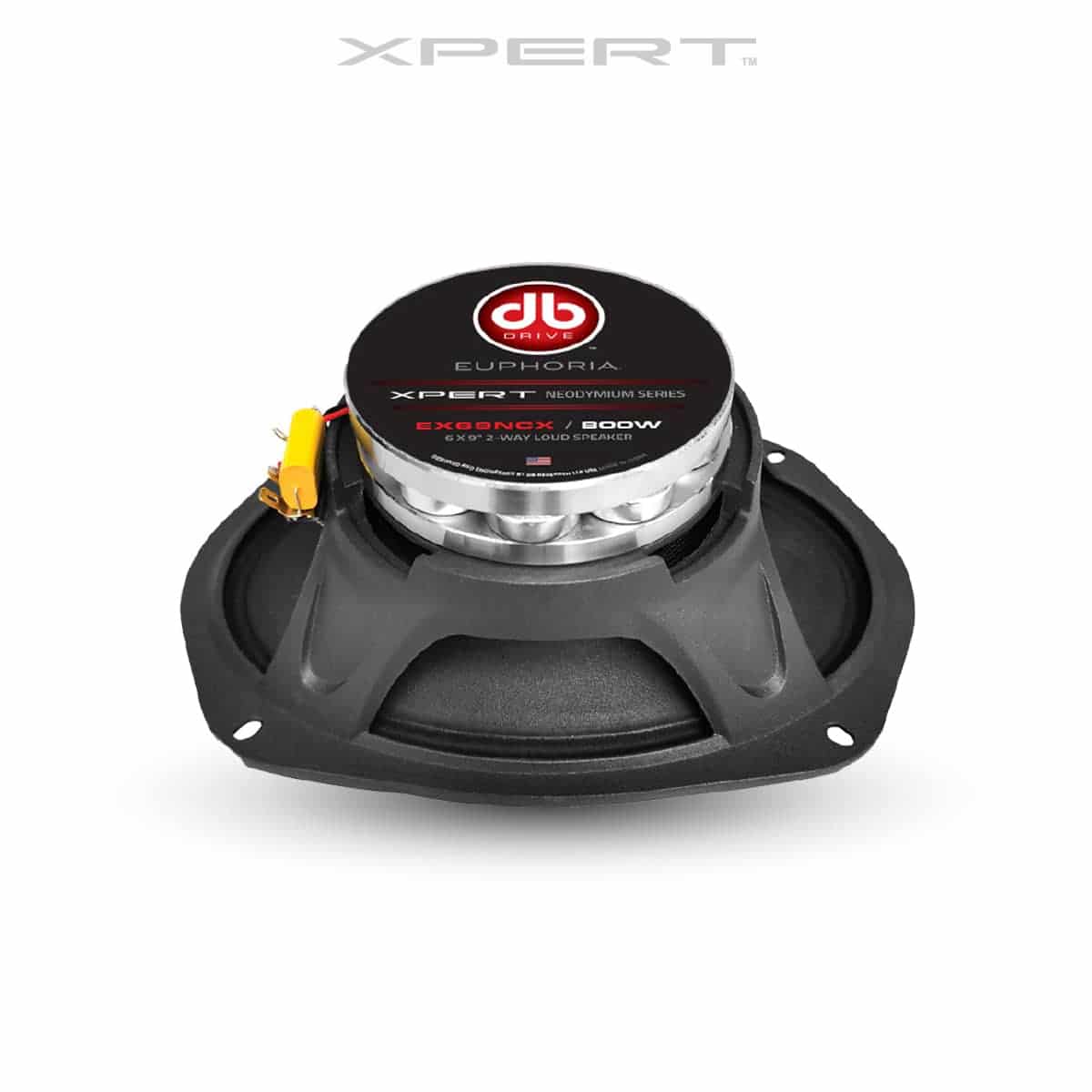 DB Drive Euphoria XPERT - EX69NCX 6×9″ NEODYMIUM series 2-way loudspeaker