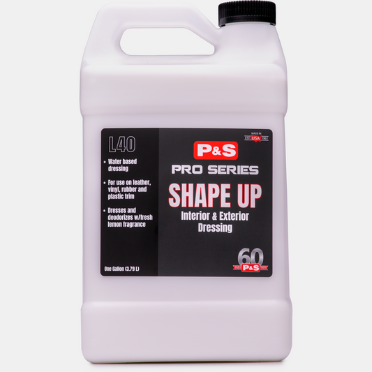 P & S Detail Products Shape-Up, Vinyl/Rubber Dressing L400P