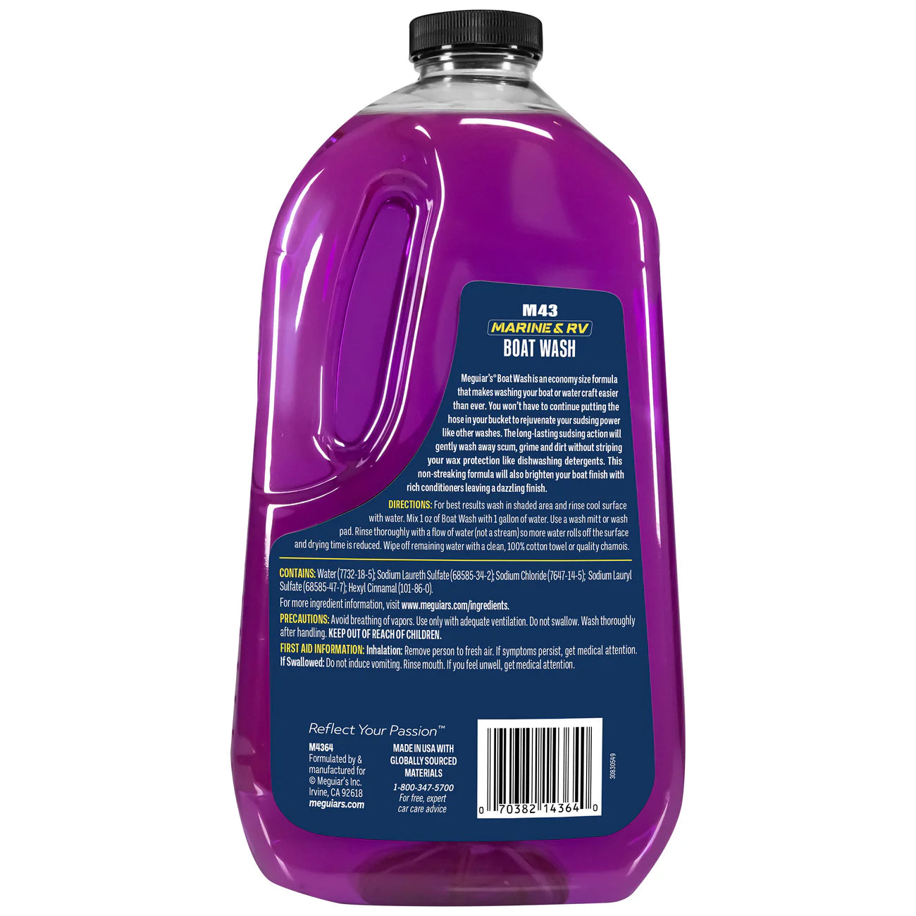 Meguiar's Marine/RV Wash, #43 - 64 oz.