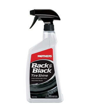 Mothers Back-to-Black® High-Gloss Tire Shine 06924