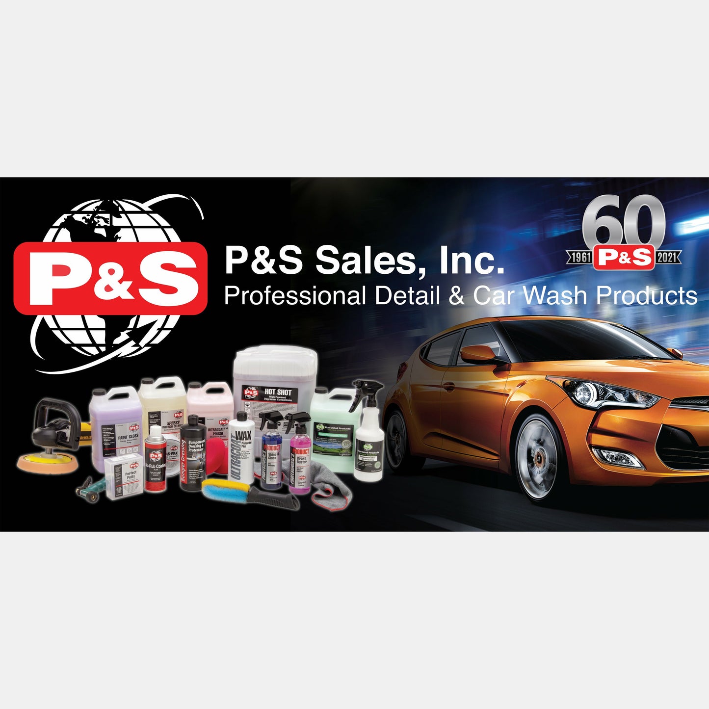 P & S Detail Products P&S Product Banner AD8