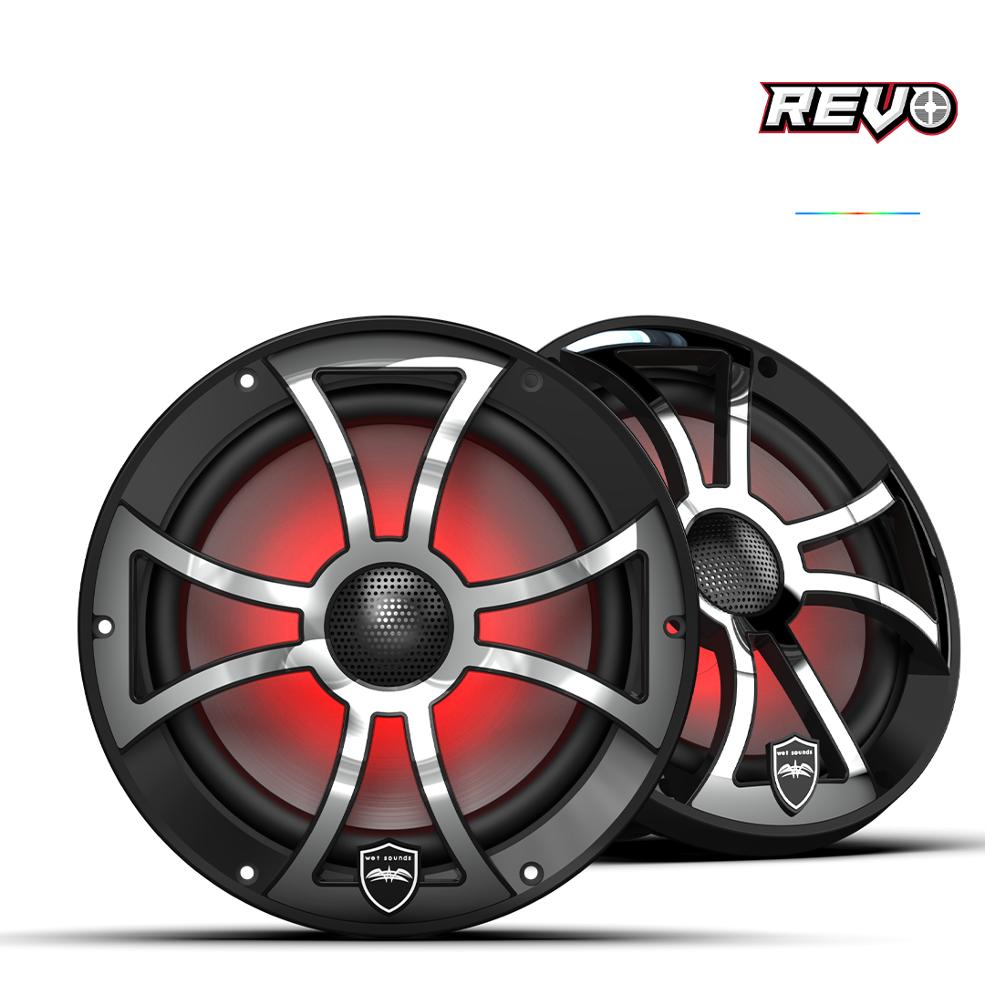 Wet Sounds Marine speaker REVO 8 XS-B-SS V3