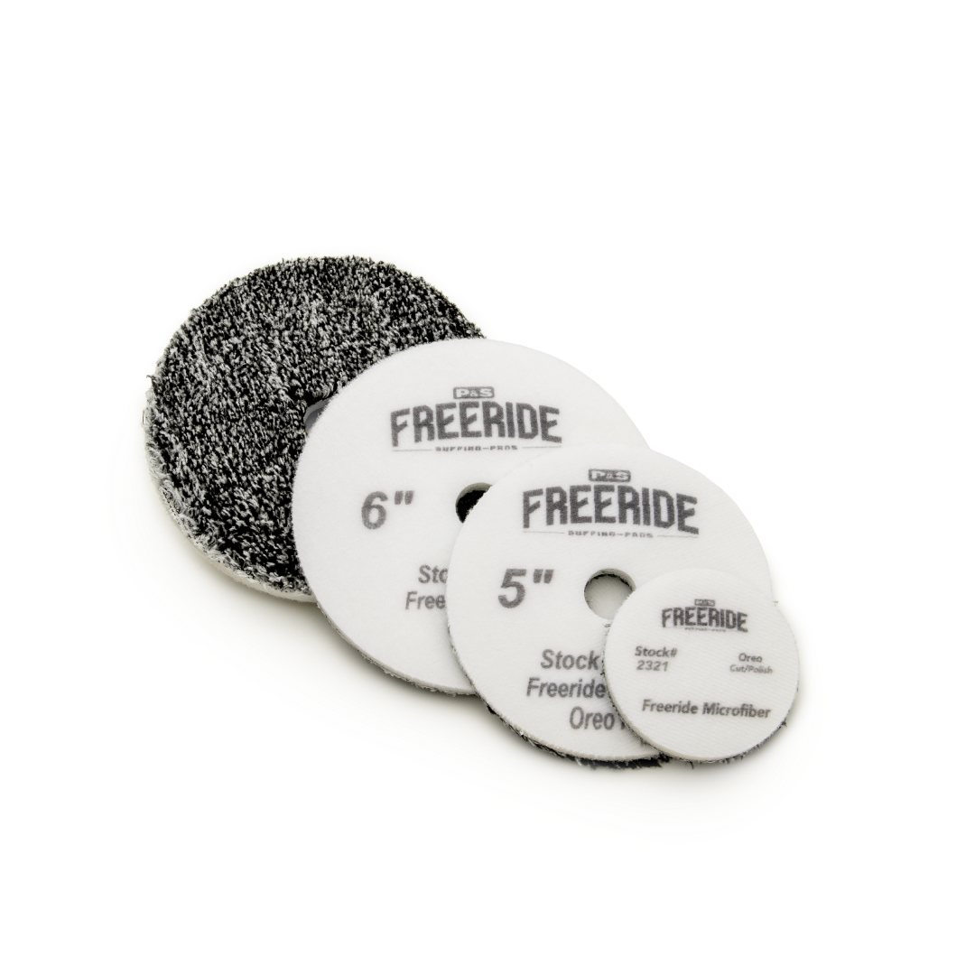 P & S Detail Products DB Freeride Foam Oreo Microfiber Cut/ Polish Pad P2321