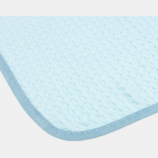 P & S Detail Products Dry Me A River Waffle Weave - 2 Pack (20"x40") Light Blue S1147