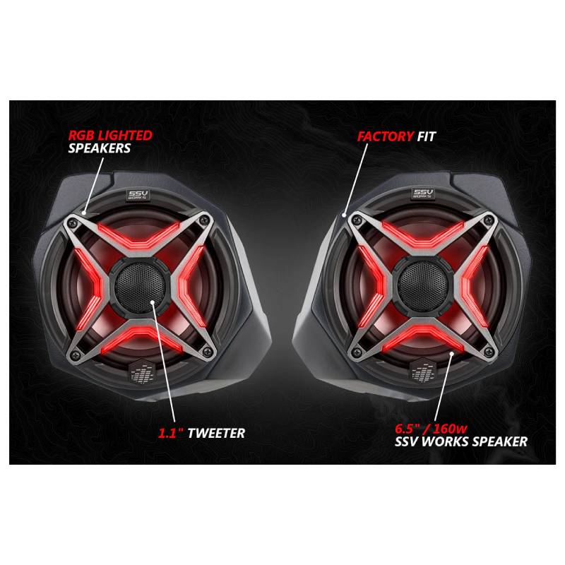 SSV Works Marine Speakers X3-F65V