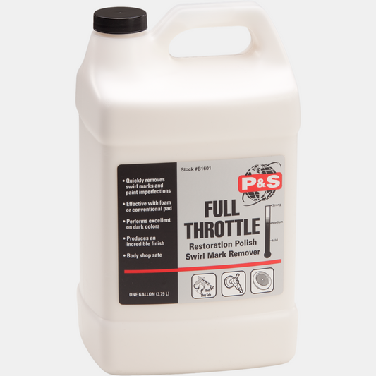 P & S Detail Products Full Throttle Cleaner Polish B160Q