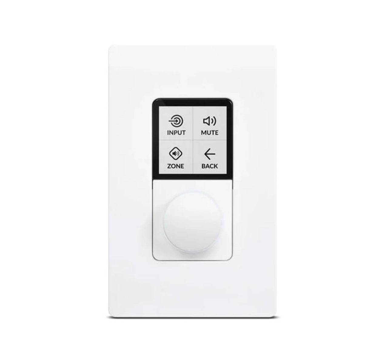 Blaze Wall-M Multi-Zone PoE-Powered Wall-Controller in White