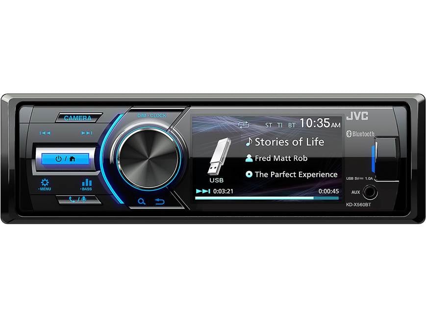 JVC Motorcycle Head Unit KD-X560BT