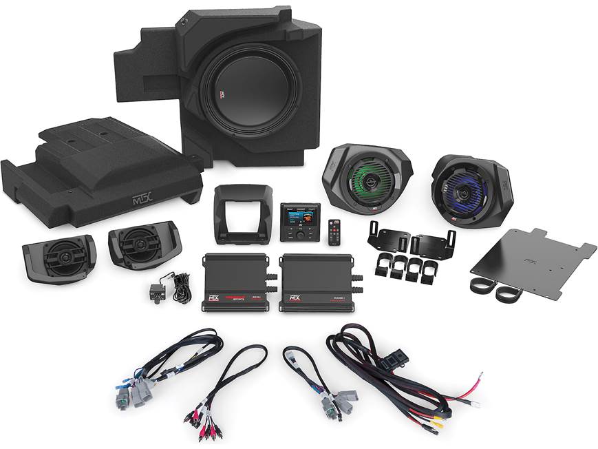 Audio upgrade kit for UTV Vehicle-Specific Sound Package 12"
