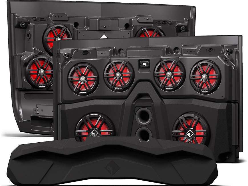 10-speaker UTV Vehicle-Specific Sound Package 2018-up