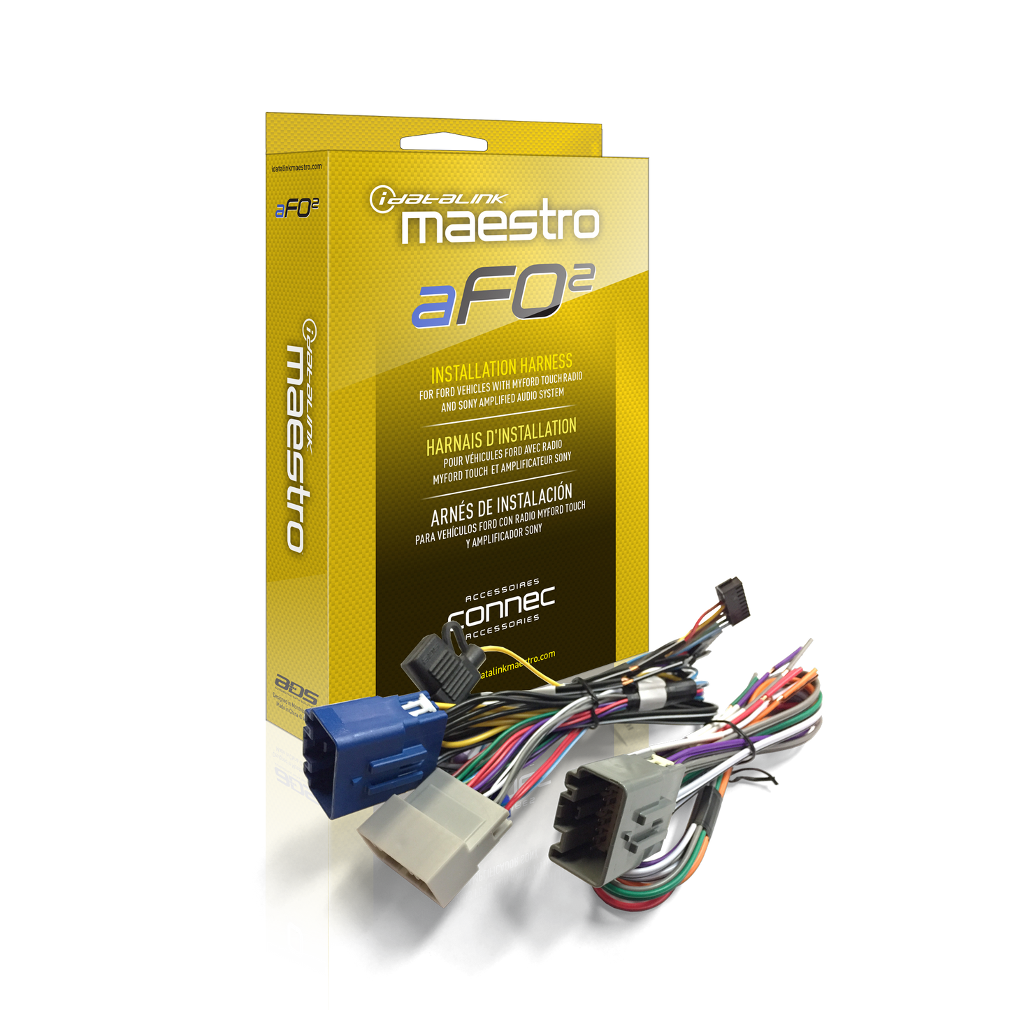 DSR1 Amp Replacement T-Harness for Select Ford Vehicles