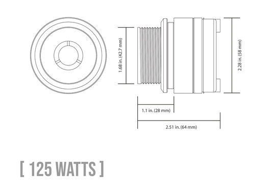 DB Drive Euphoria XPERT - EXT1NB 1″ HIGH OUTPUT XPERT NEO TWEETER SINGLE