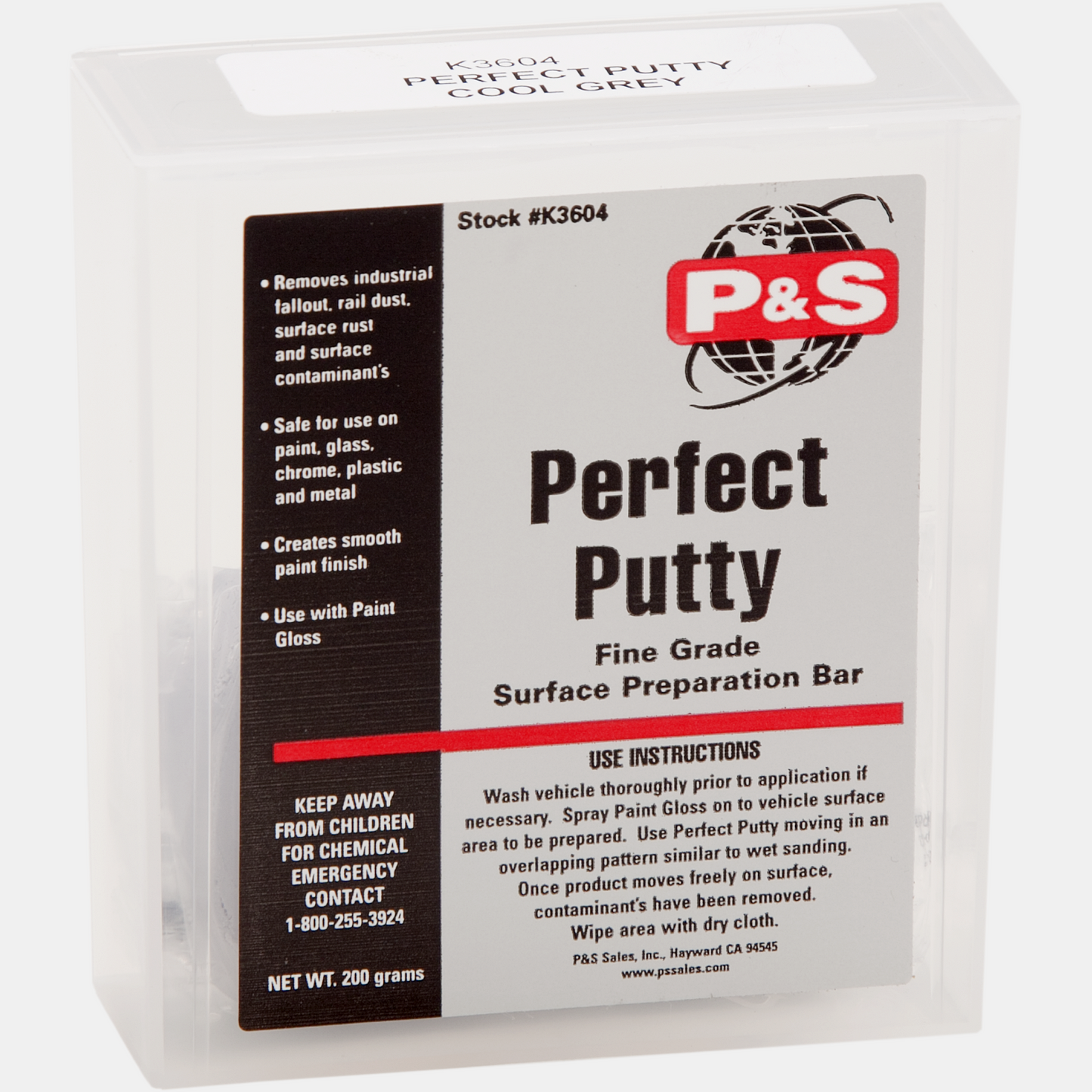 P & S Detail Products Perfect Putty - Cool Gray K3604