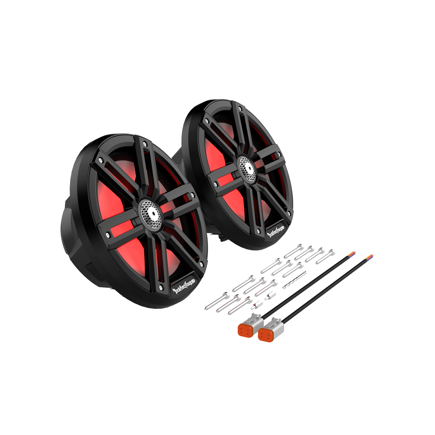M2 8” Color Optix™ Marine 2-Way Speakers (pr) - Black