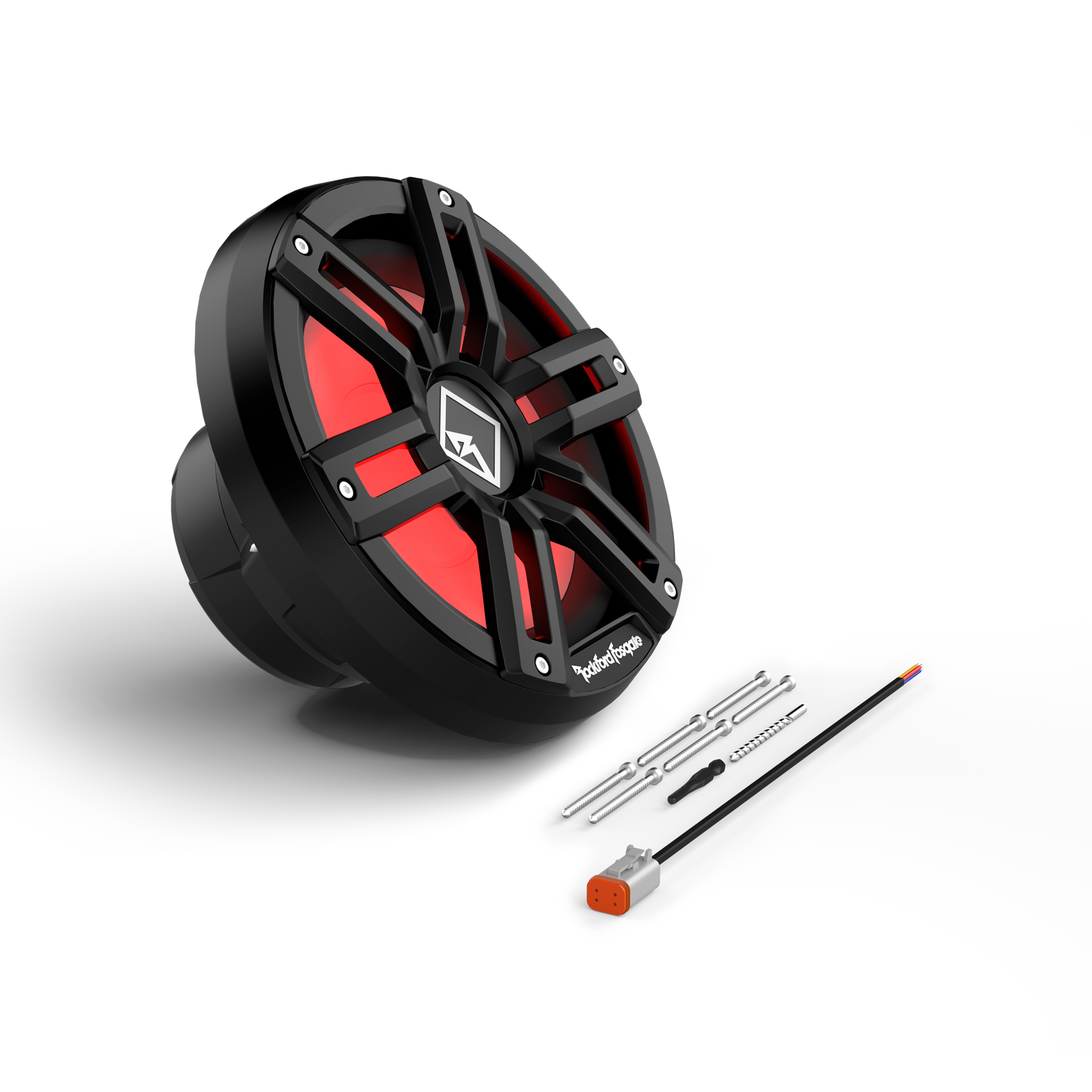 M2 10" DVC 2Ω Color Optix™ Infinite Baffle Marine Subwoofer - Black