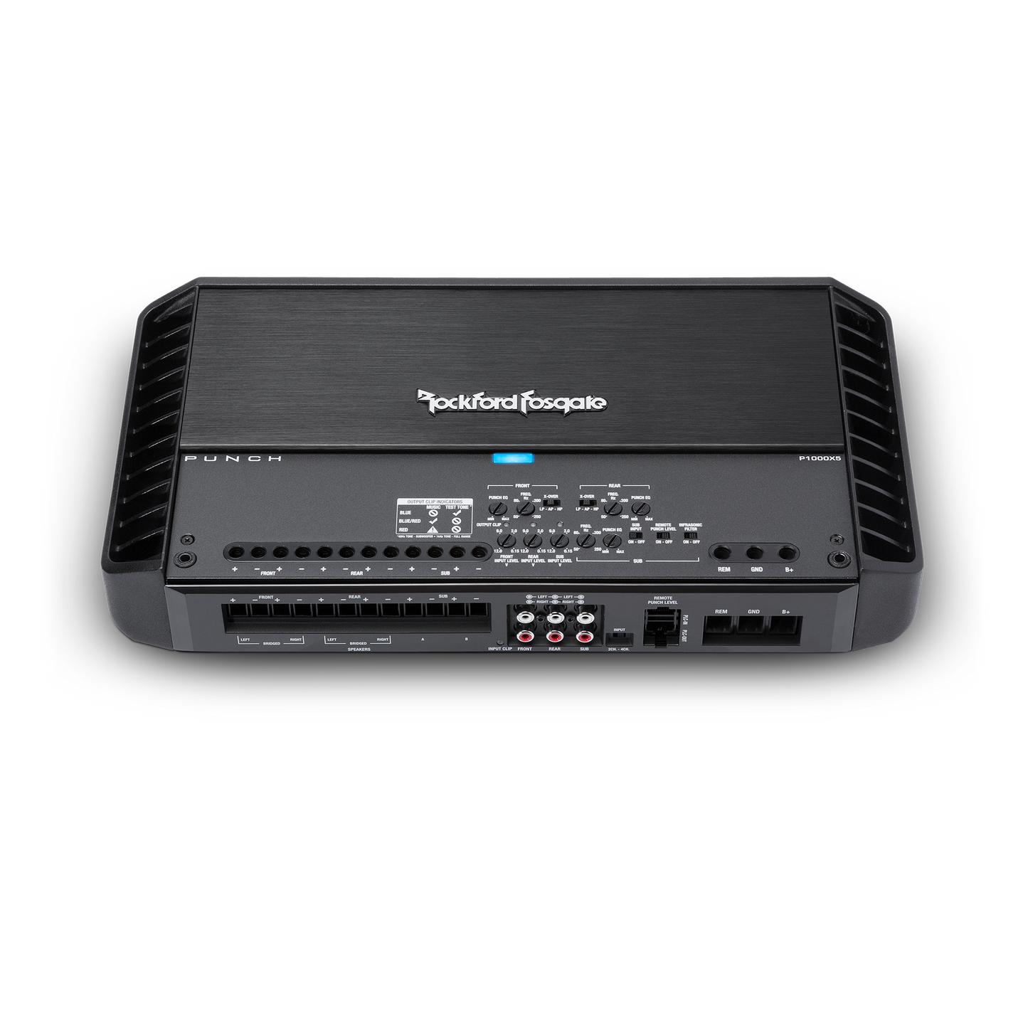 Punch 1,000 Watt Class-bd 5-Channel Amplifier