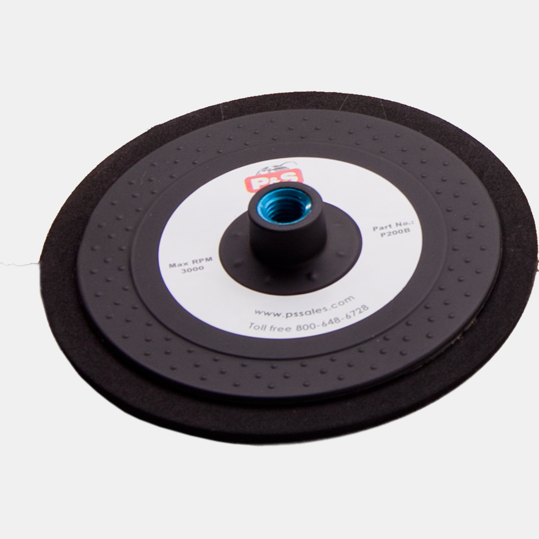 P & S Detail Products Velcro Back Up Plate P200B