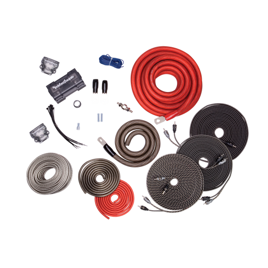Dual Amp 1/0 AWG Dual Amp Wiring Kit