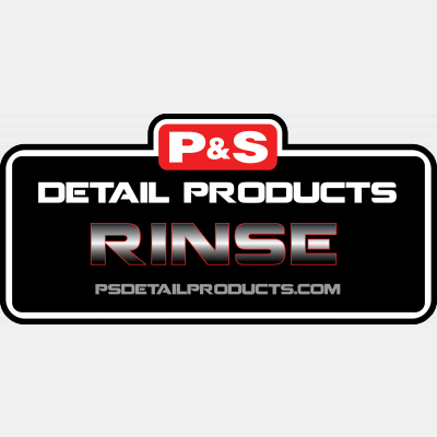 P & S Detail Products Bucket Label - RINSE WE105