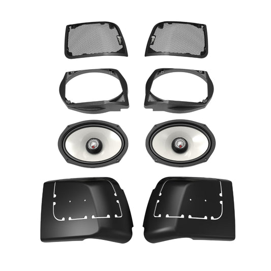 2014-2023 Harley Davidson® Cut In Lid Kit with SM69F4 (4Ω) - RPMSM694LK