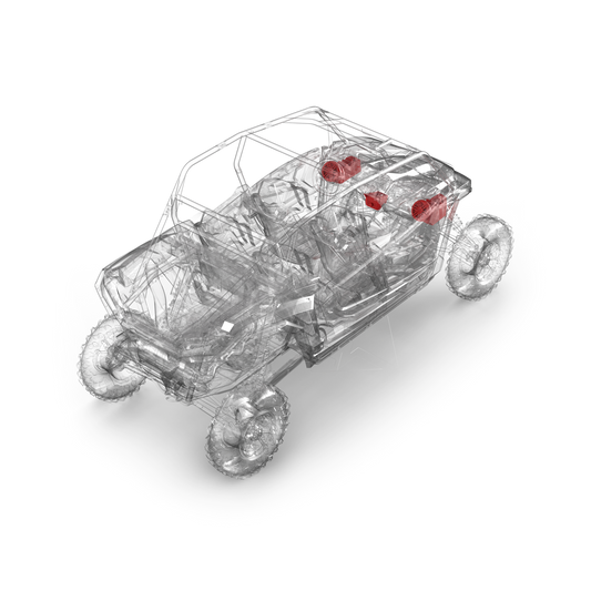 Stage 1 Aftermarket 100-Watt Audio System for 2024+ RZR XP