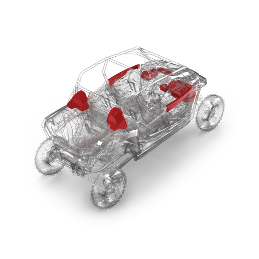 Stage 6 Aftermarket 1,500-Watt Audio System for 2024+ RZR XP