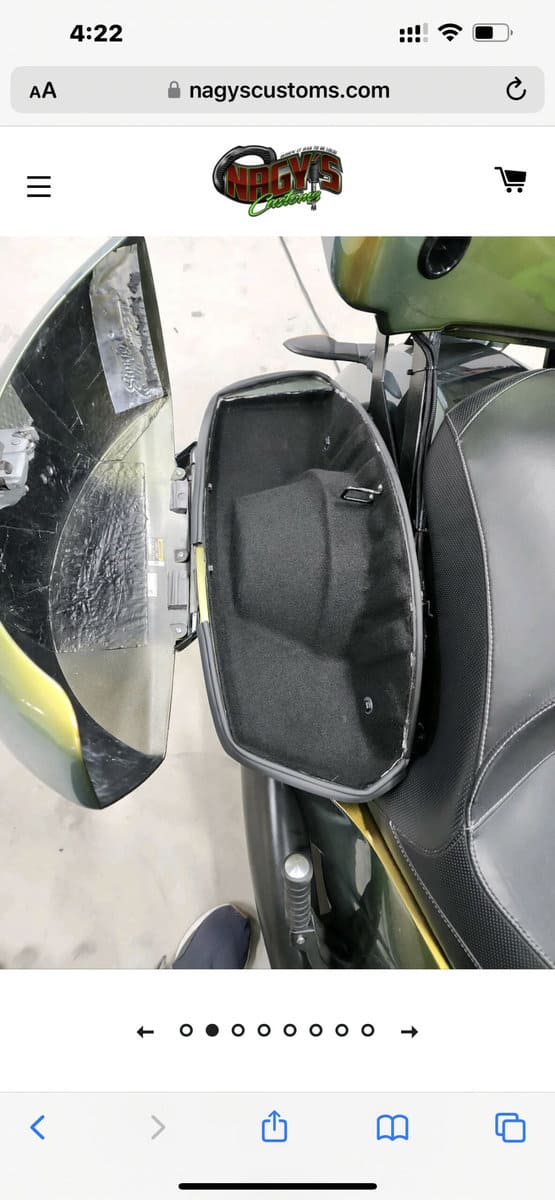 Indian Saddlebag Top Seal Kits