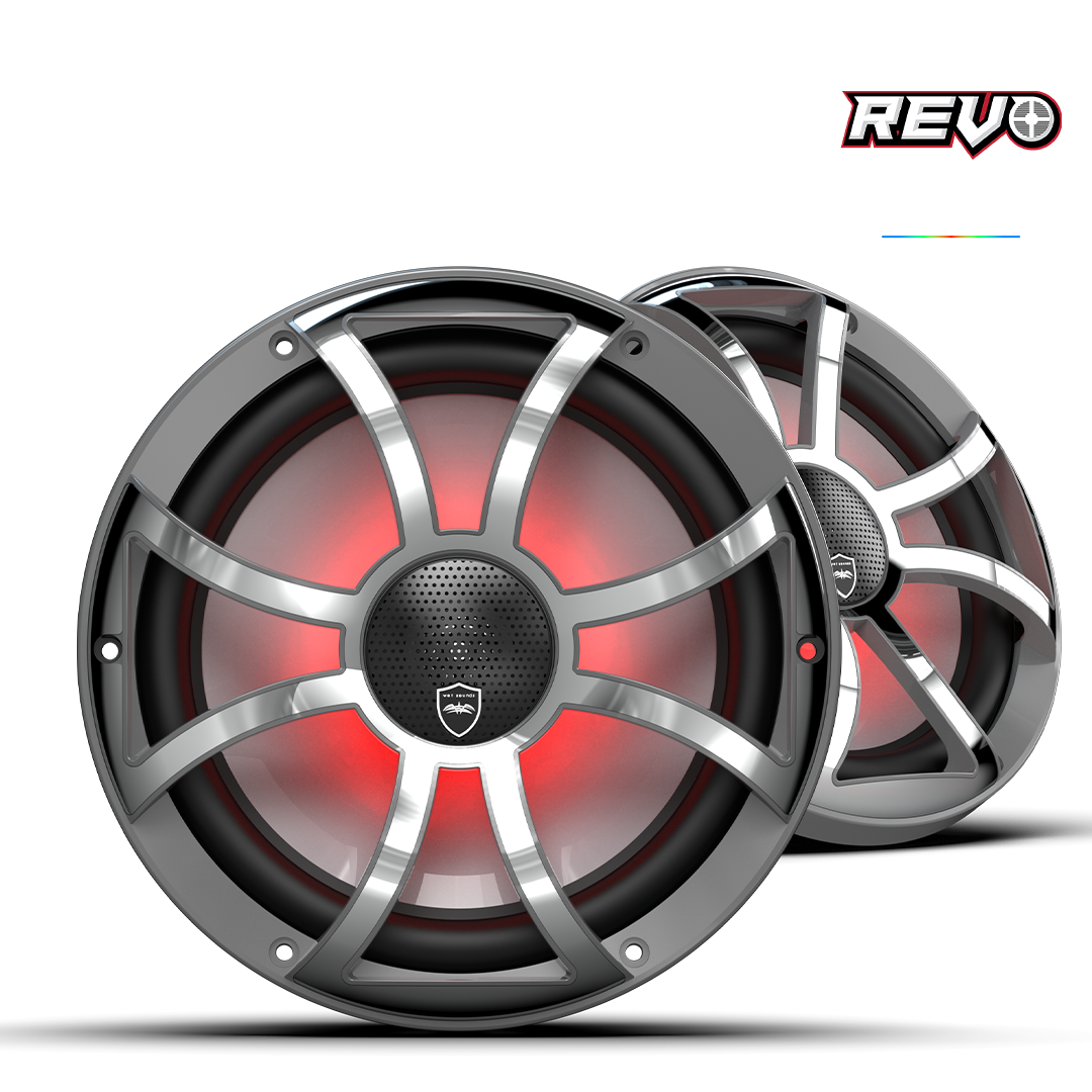 Ten-inch marine speakers
