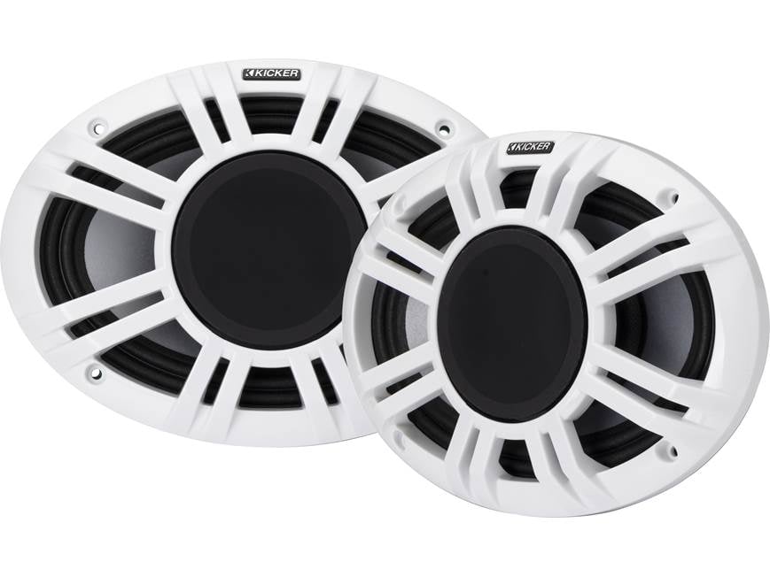 Six by nine-inch marine speakers