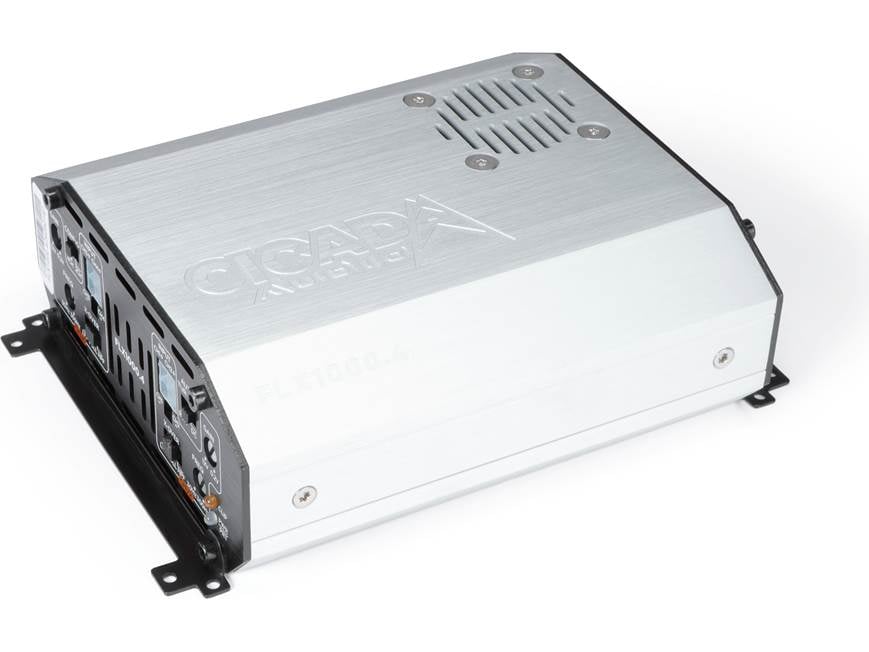 Compact powersports amplifiers