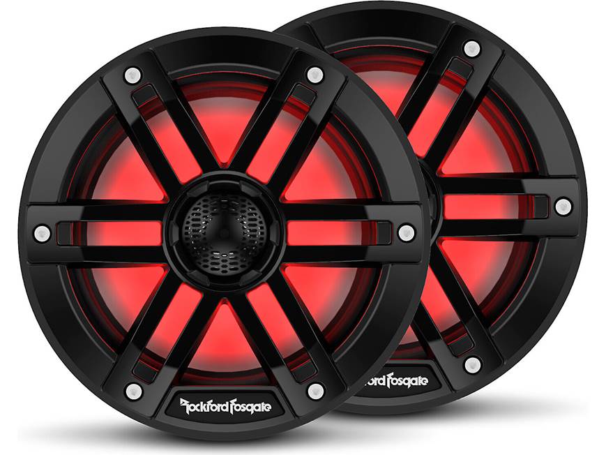 Six-inch marine speakers