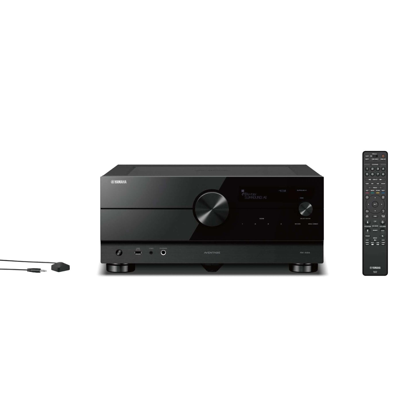 Yamaha RX-A8A Aventage 11.2-Channel AV Receiver with 8K HDMI and MusicCast