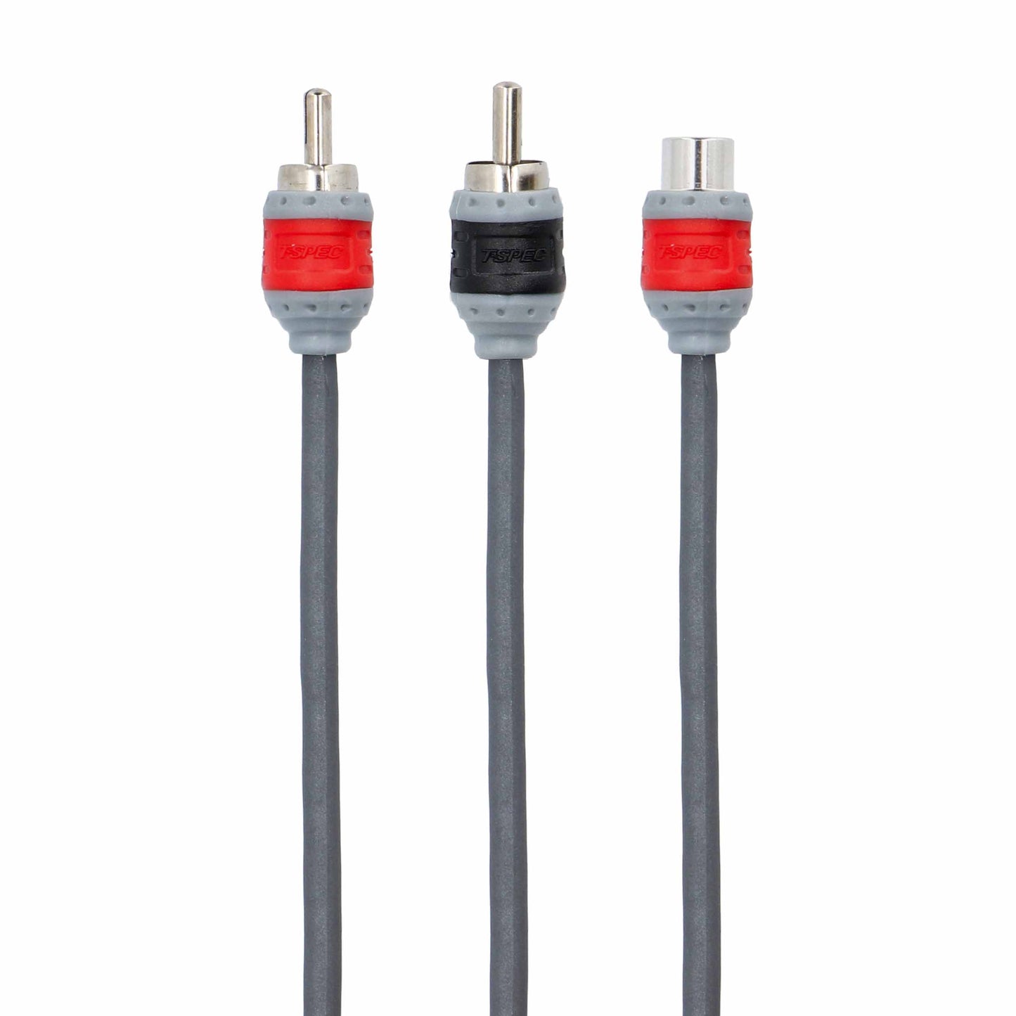 V8 RCA Y Cable | 2 Male to 1 Female | 0.5 ft.